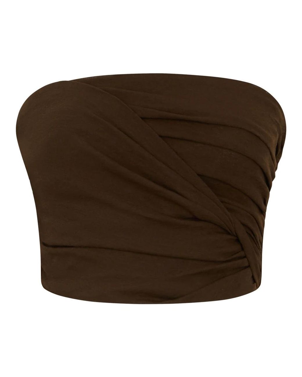 Ganni Brown Sleeveless Tops