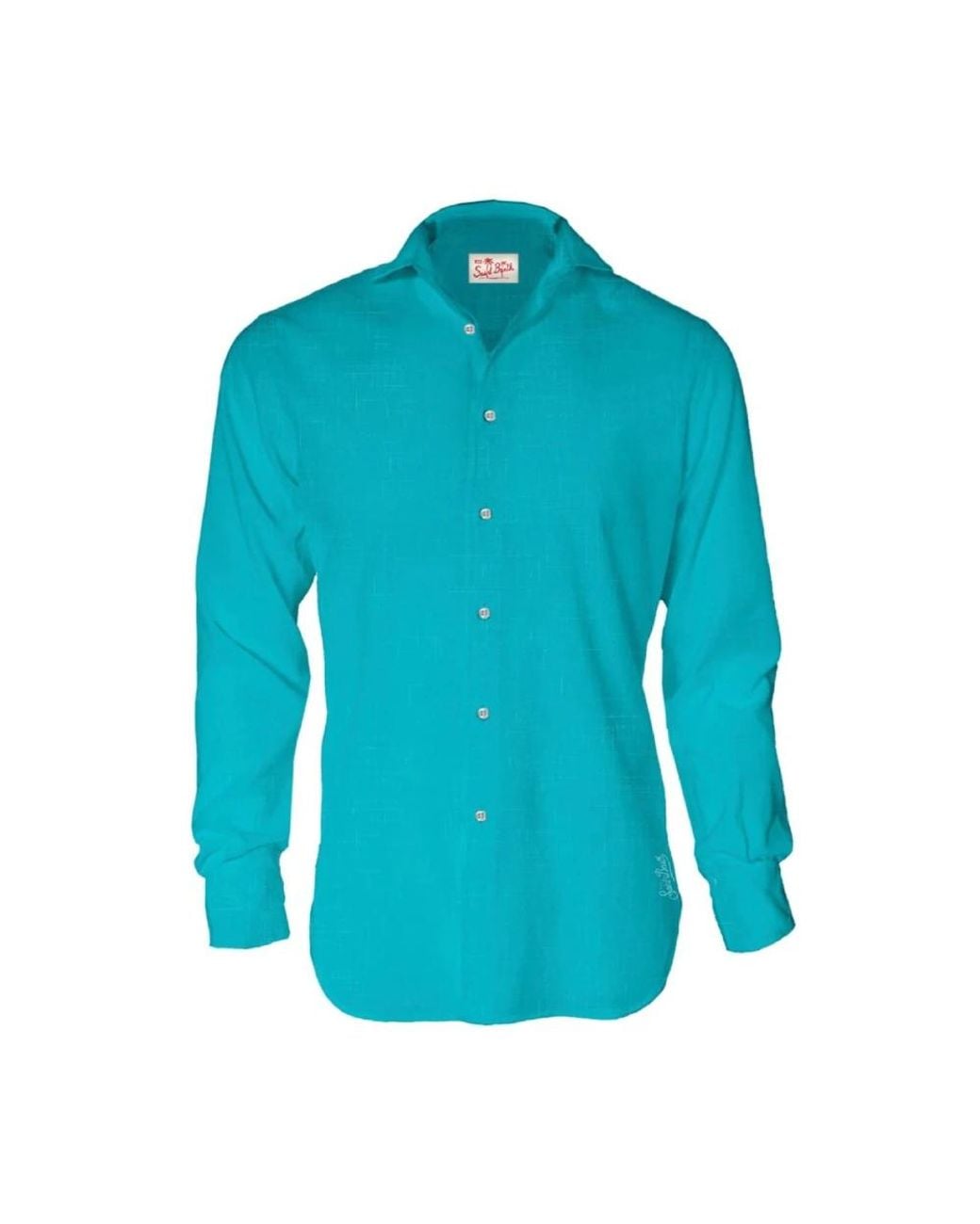Mc2 Saint Barth Blue Casual Shirts for men