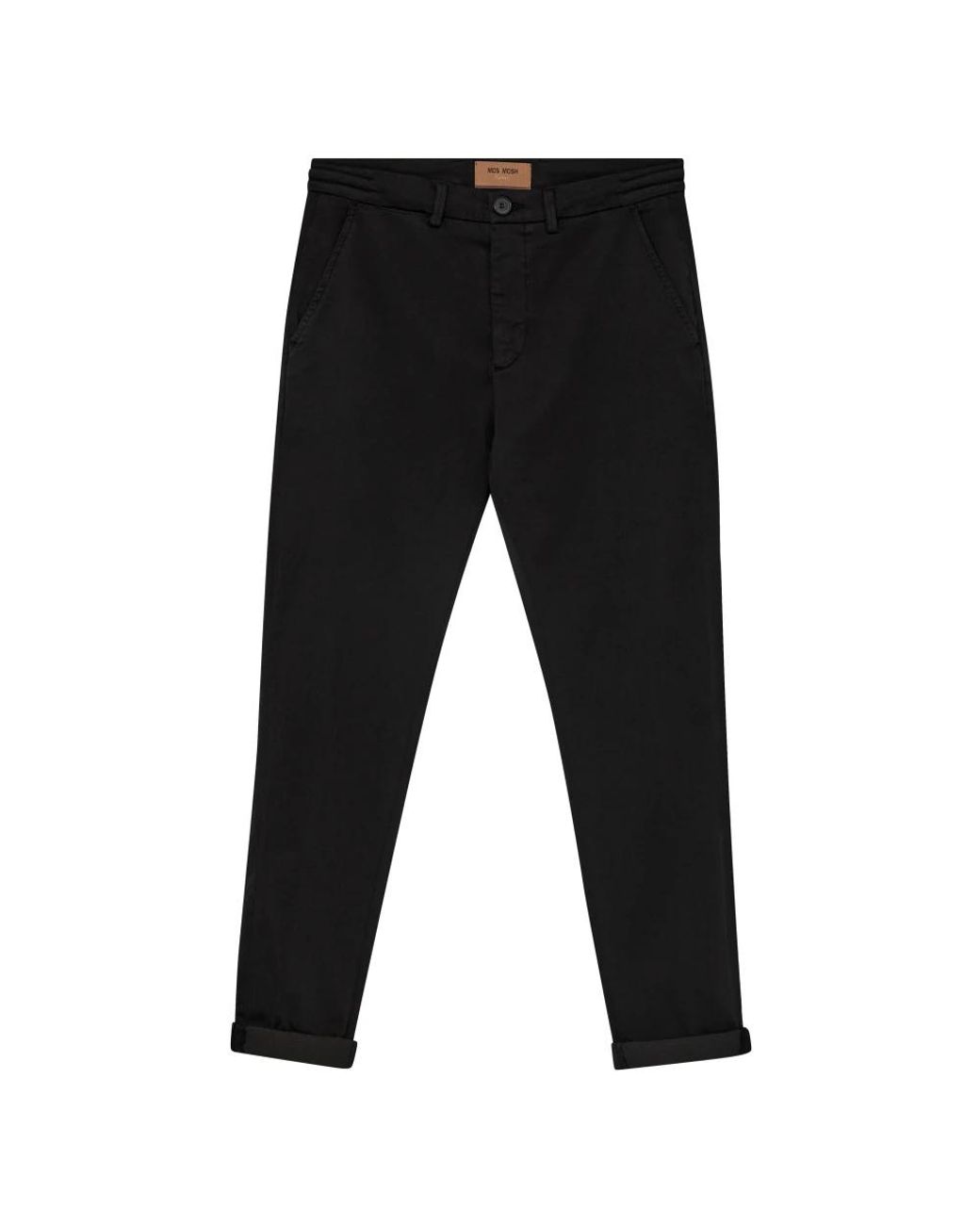 Mos Mosh Mmghunt Soft String Pant in het Black voor heren