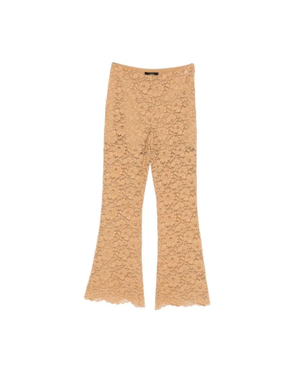 Twinset Natural Cropped Trousers