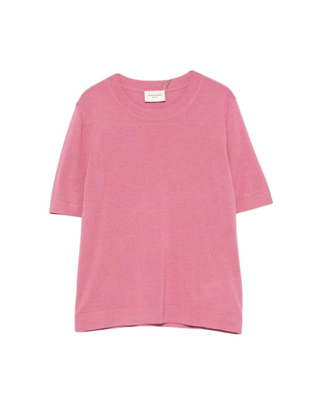 Weekend by Maxmara Pink Round-Neck Knitwear