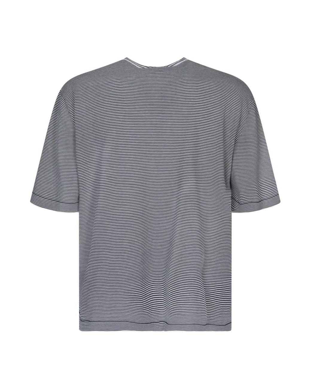 Lardini Gray T-Shirts for men