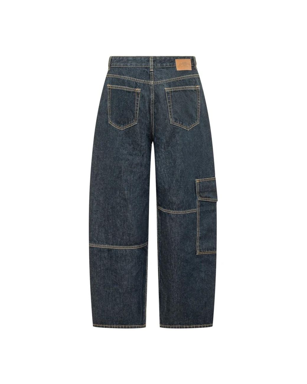 Ganni Blue Loose Fit Jeans