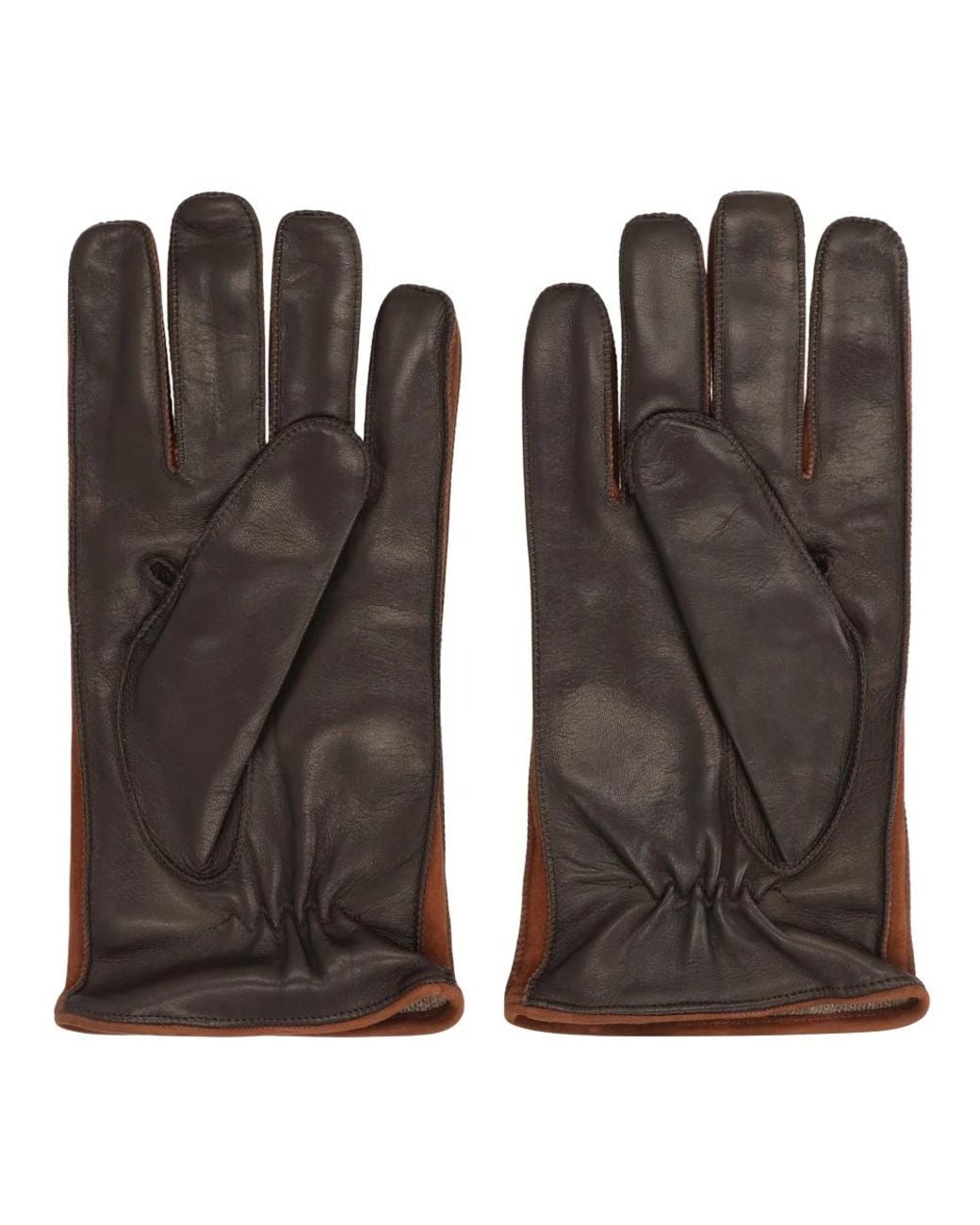 Moorer Brown Gloves for men