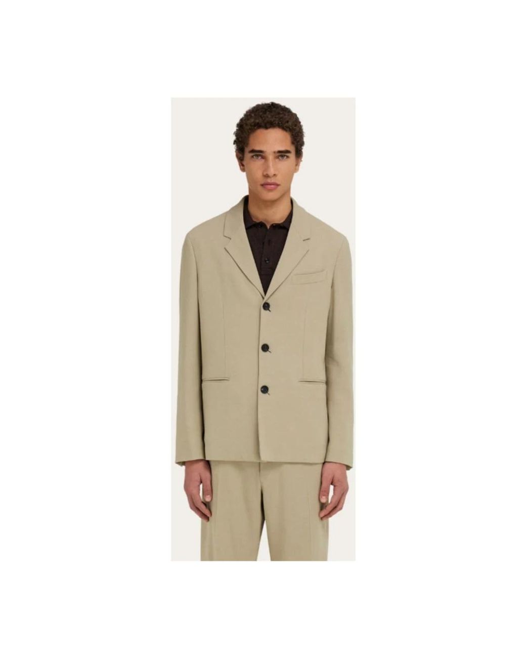 Ferragamo Green Blazers for men