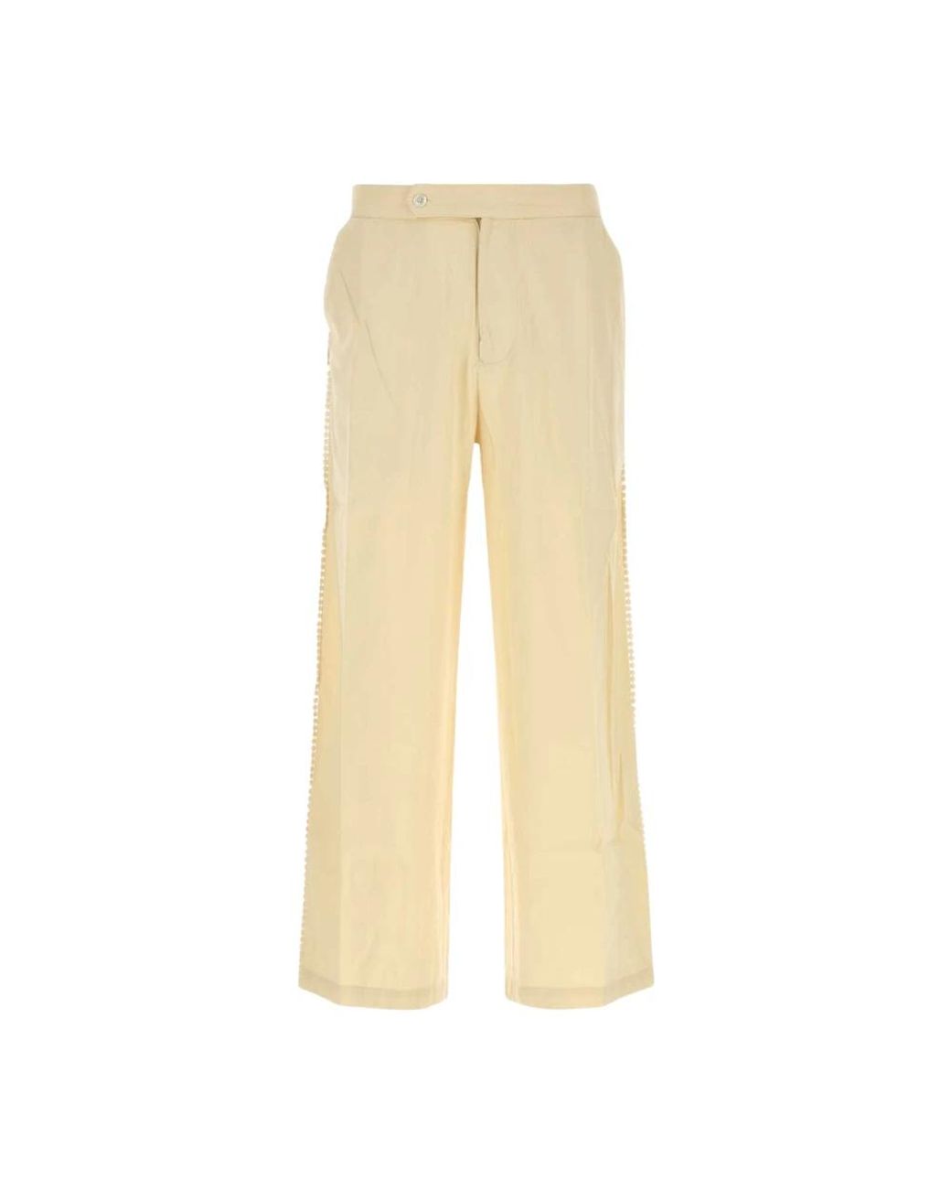 BAZISZT Natural Wide Trousers for men