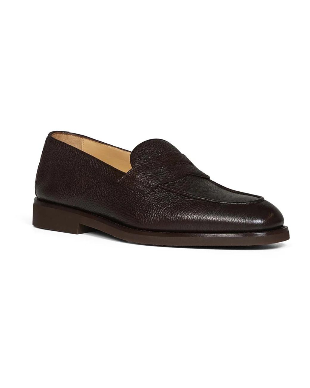 Brunello Cucinelli Black Loafers for men