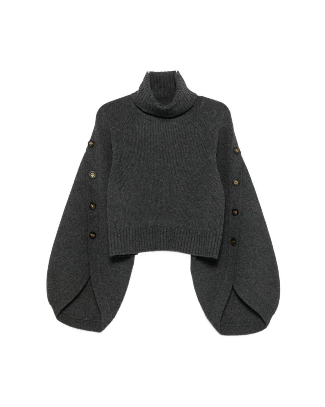 Zimmermann Black Rollkragenpullover