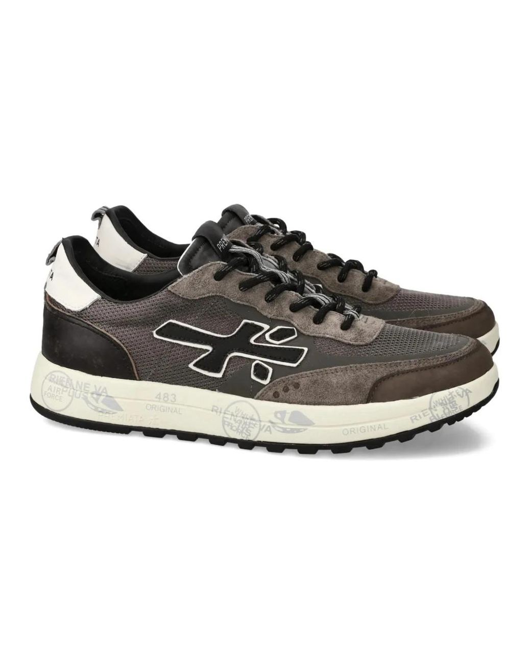 Premiata Black Sneakers for men