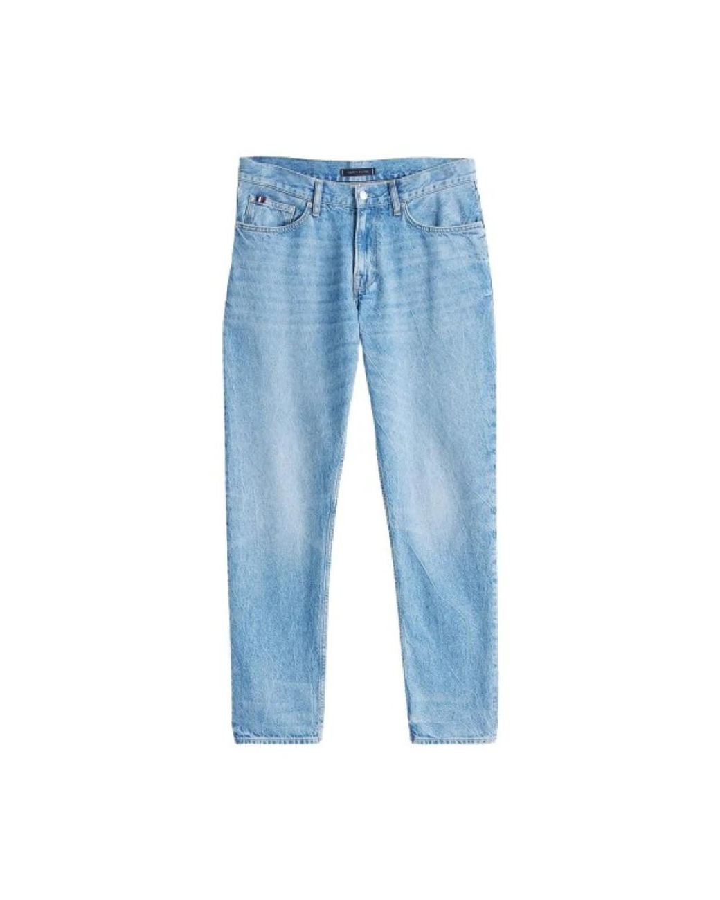 Tommy Hilfiger Blue Straight Fit Jeans for men