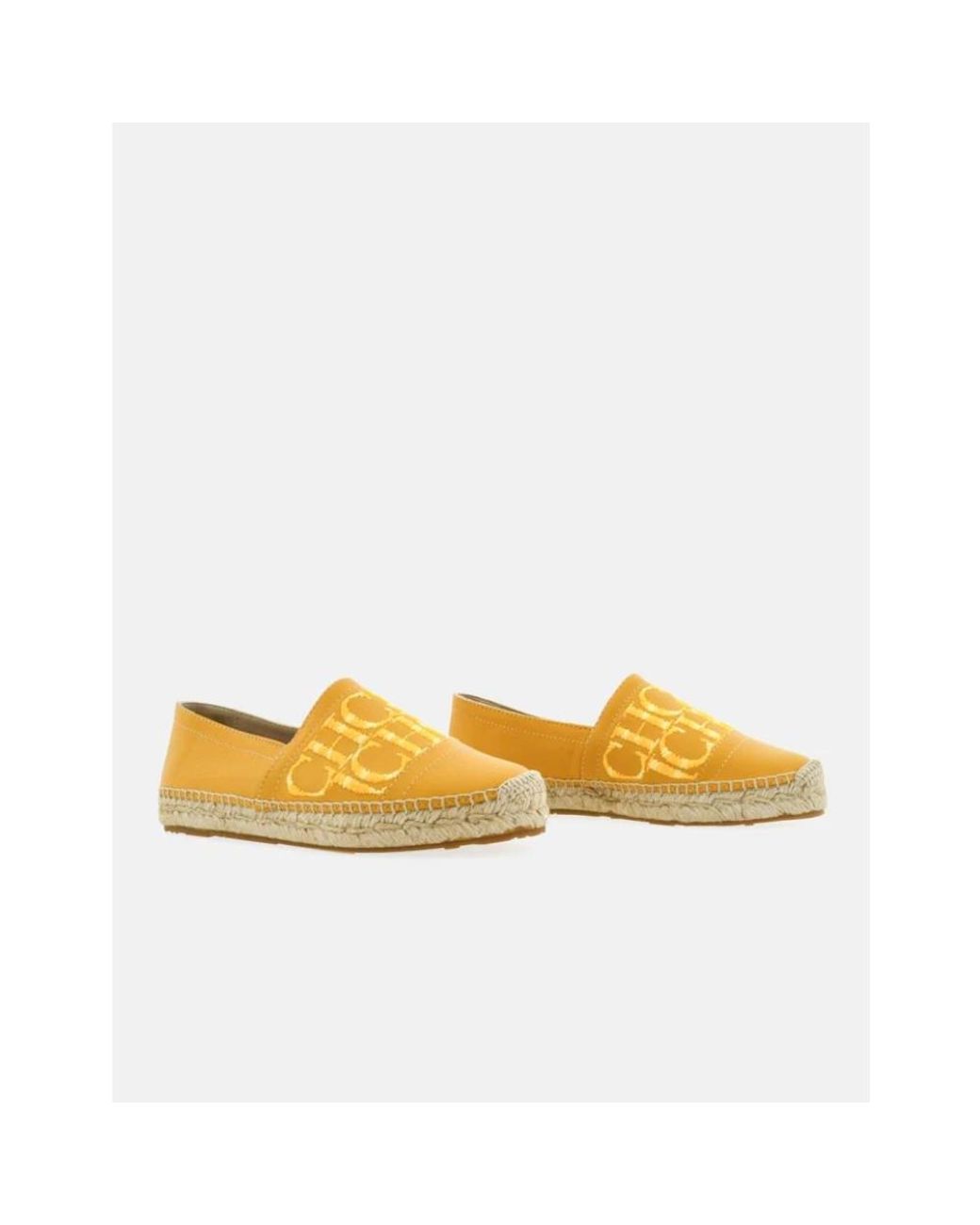 Carolina Herrera Yellow Espadrilles