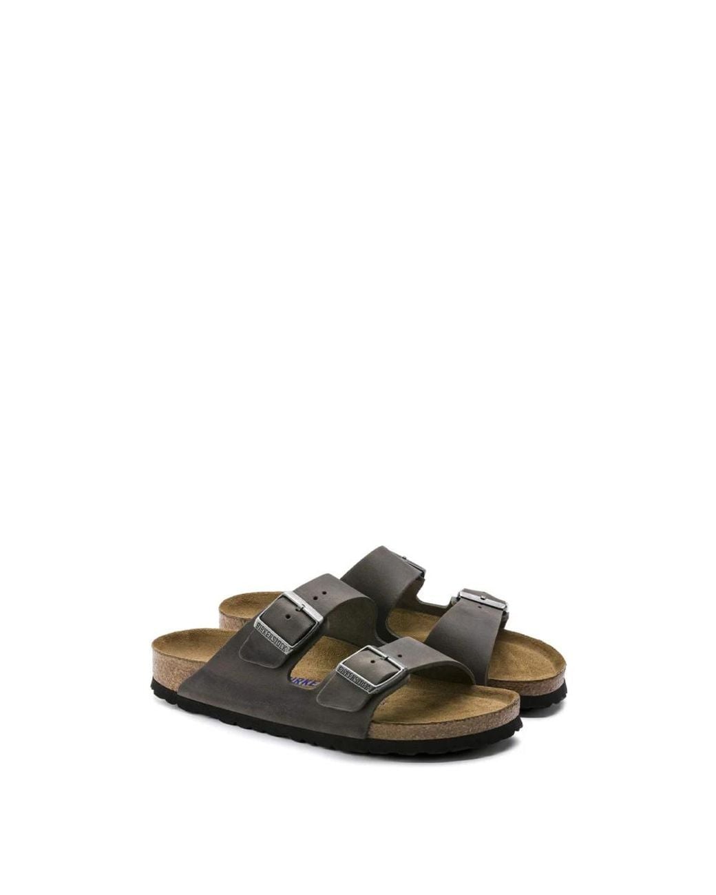Birkenstock Gray Sliders for men