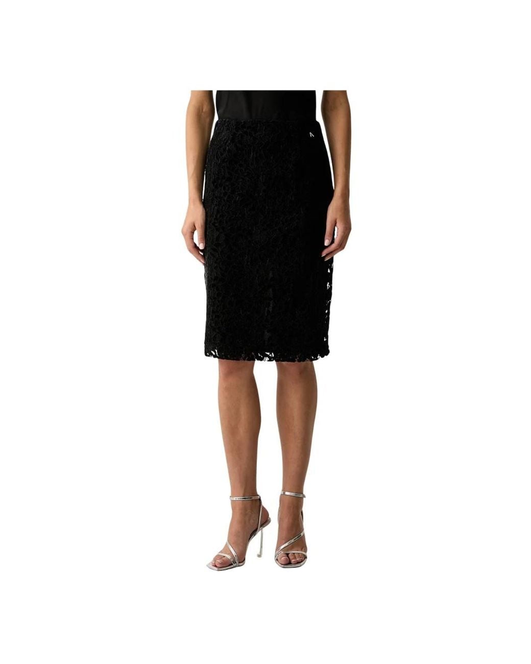 Twinset Black Pencil Skirts