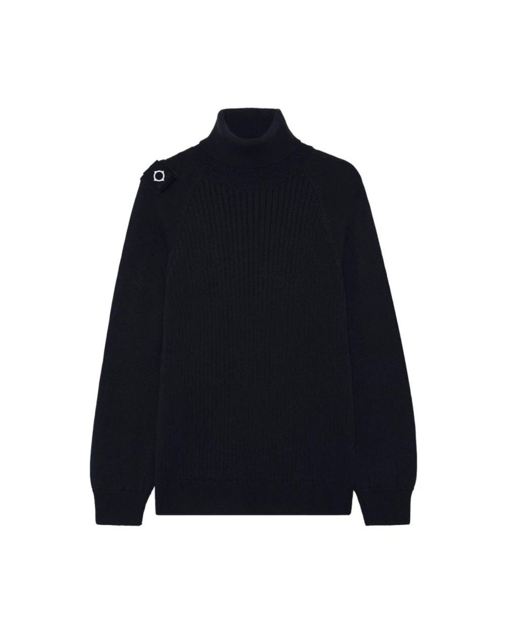Turtlenecks Ma Strum de hombre de color Blue