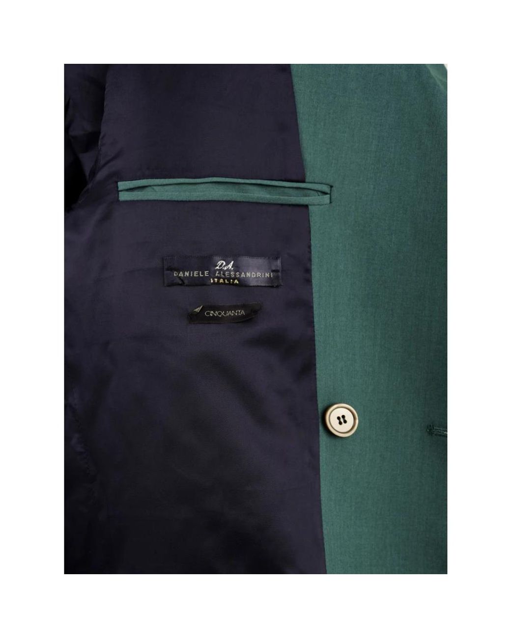 Daniele Alessandrini Green Blazers for men