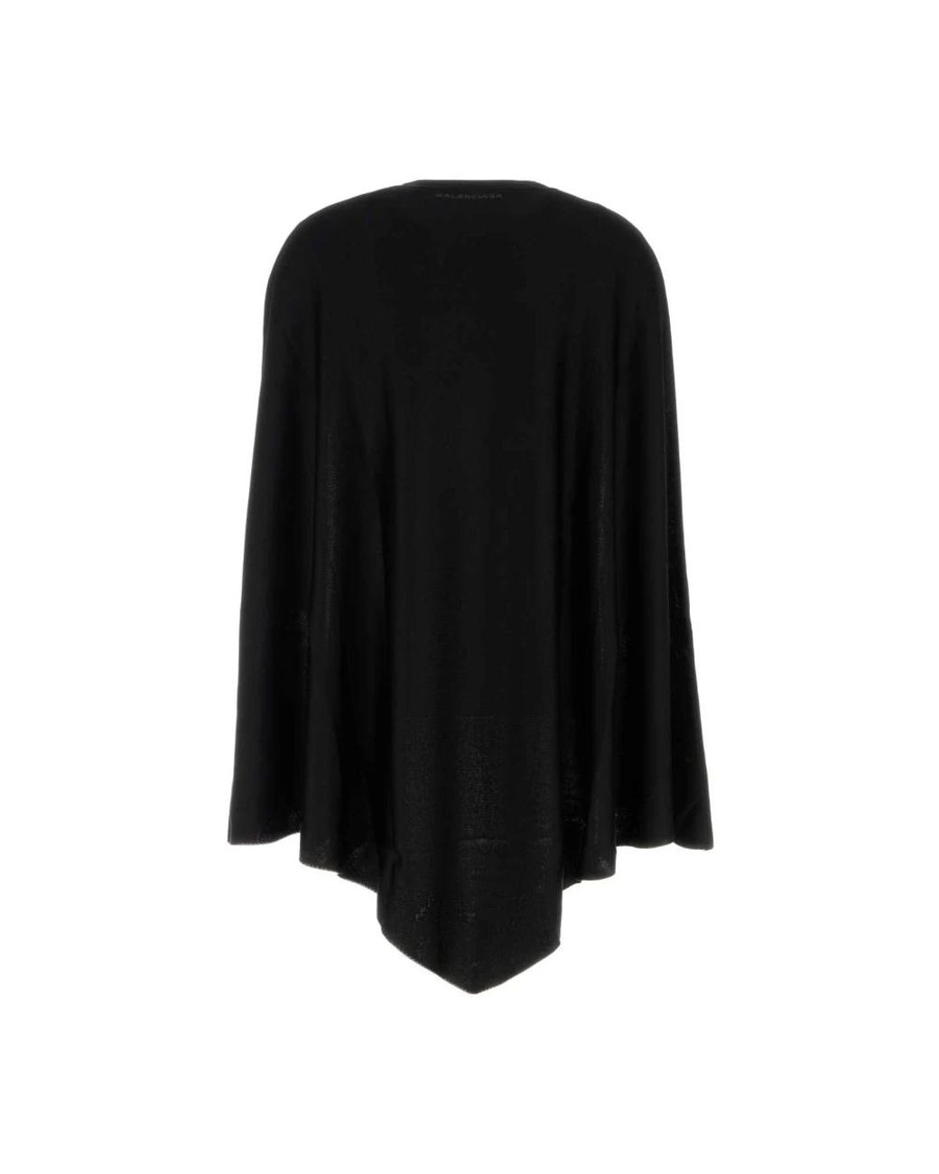 Balenciaga Black Ponchos