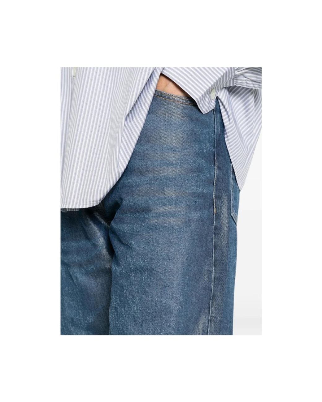 Our Legacy Blue Straight Fit Jeans for men