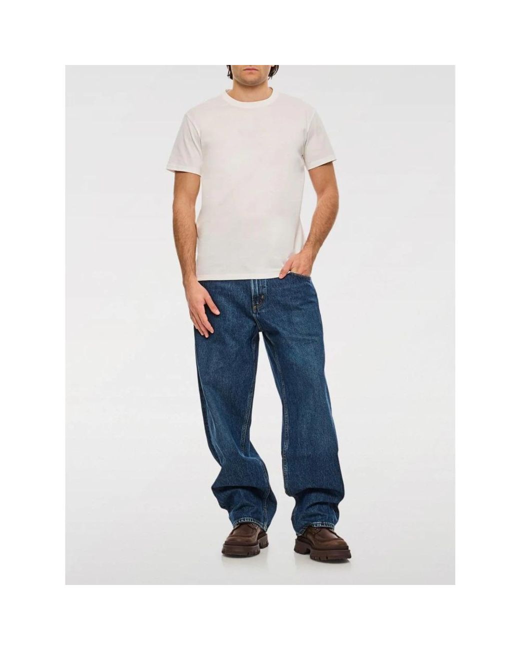 Agolde Blue Loose Fit Jeans for men
