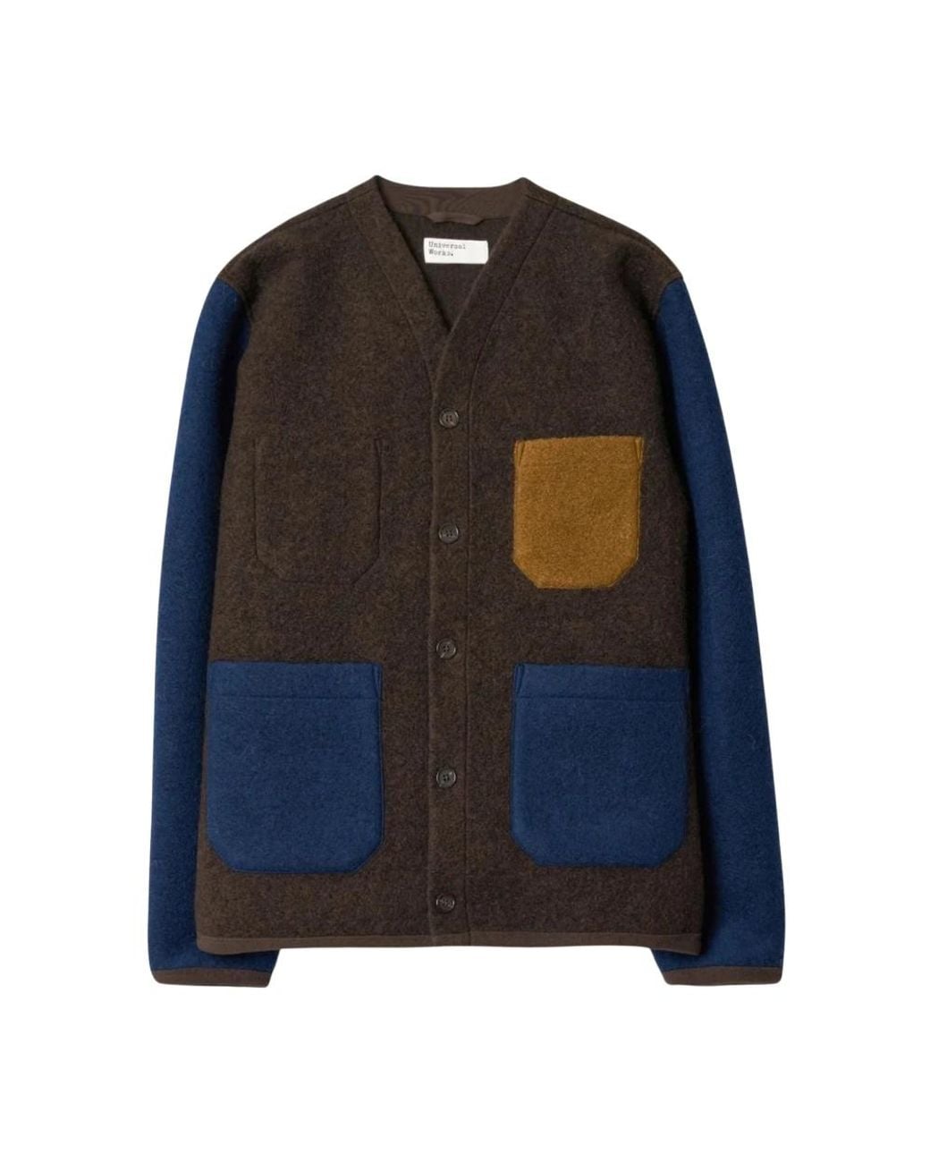 Cardigans Universal Works de hombre de color Black