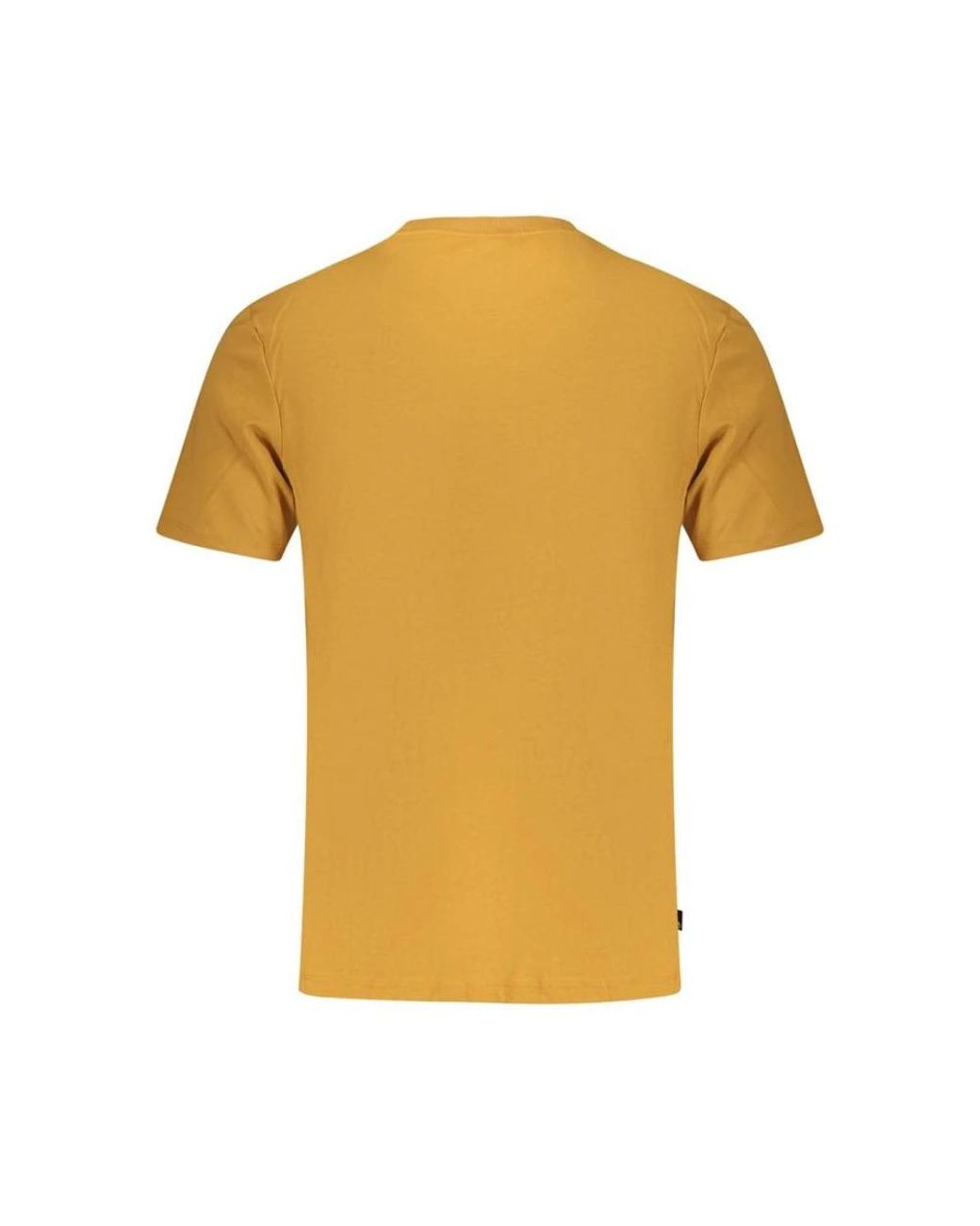 Timberland Yellow Marrone Cotton T-Shirt for men