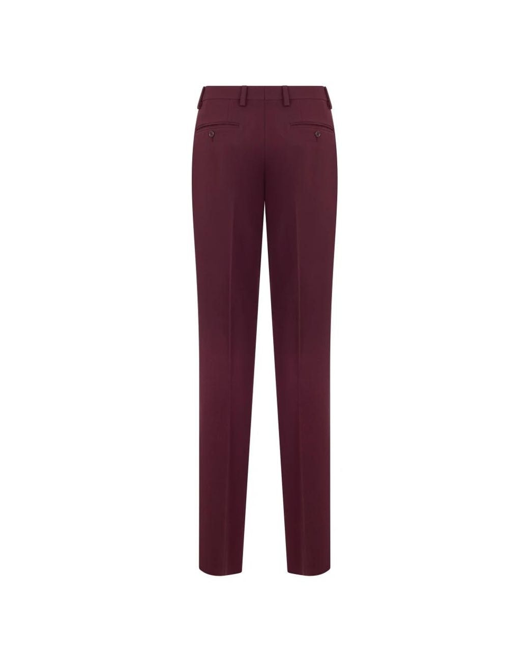 Moschino Purple Suit Trousers for men