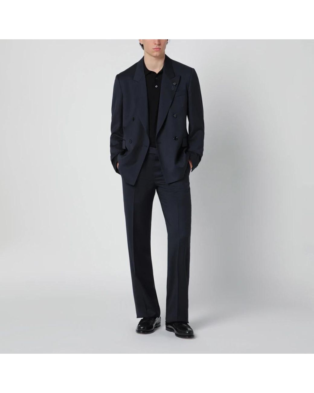 Lardini Blue Suit Trousers for men