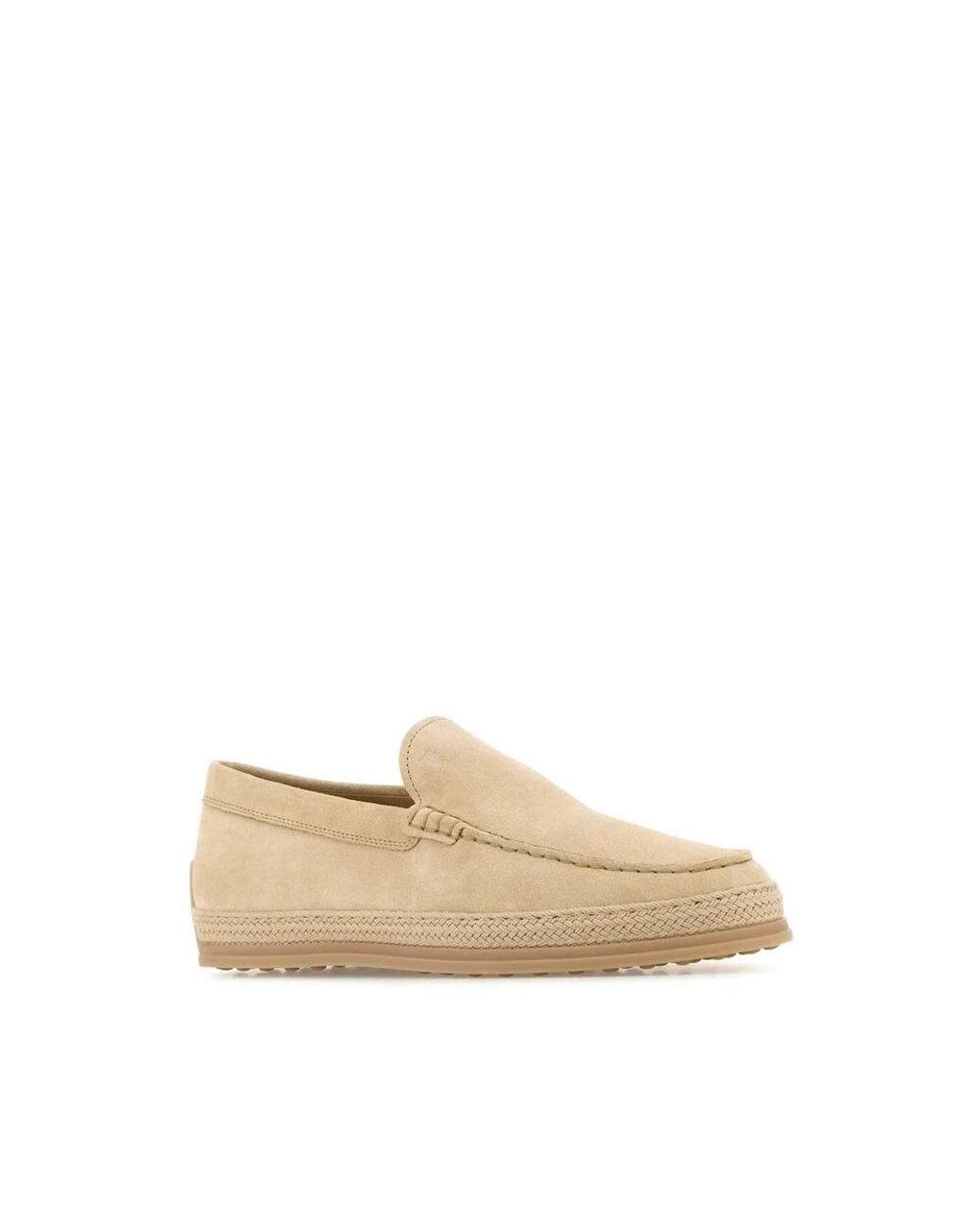 Tod's Natural 'Pantofola' Loafers for men