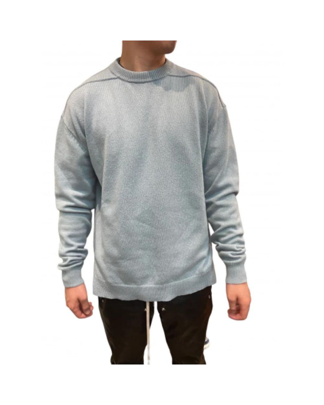 Cashmere Knitwear Rick Owens de hombre de color Gray