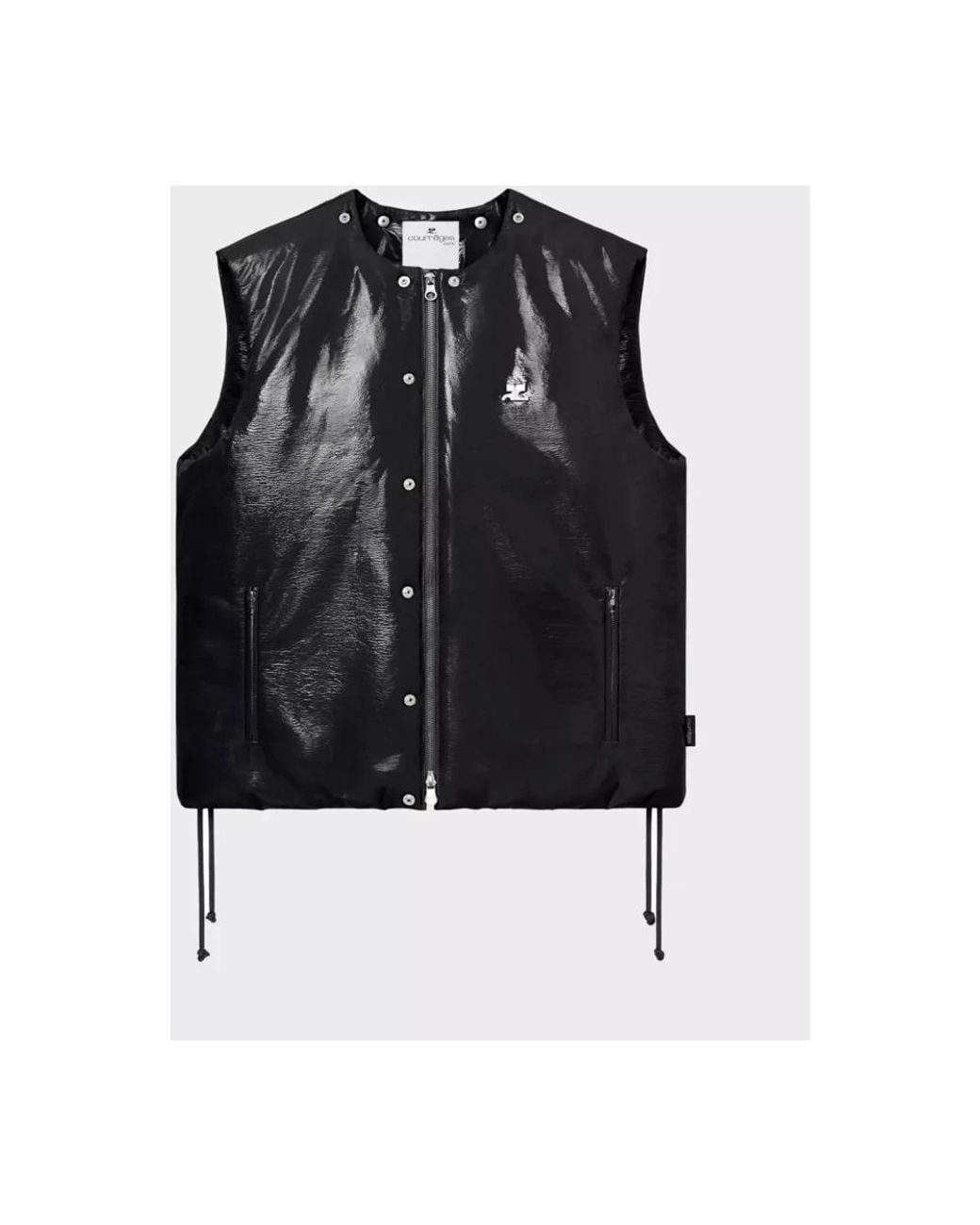 Vests Courreges pour homme en coloris Black