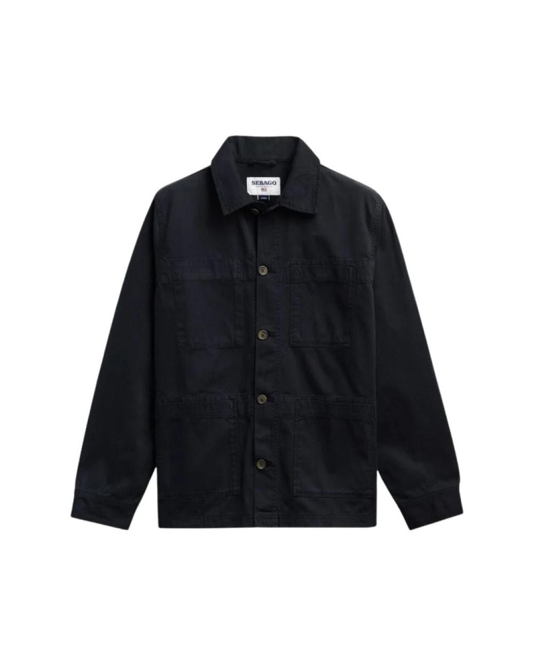 Sebago Blue Light Jackets for men