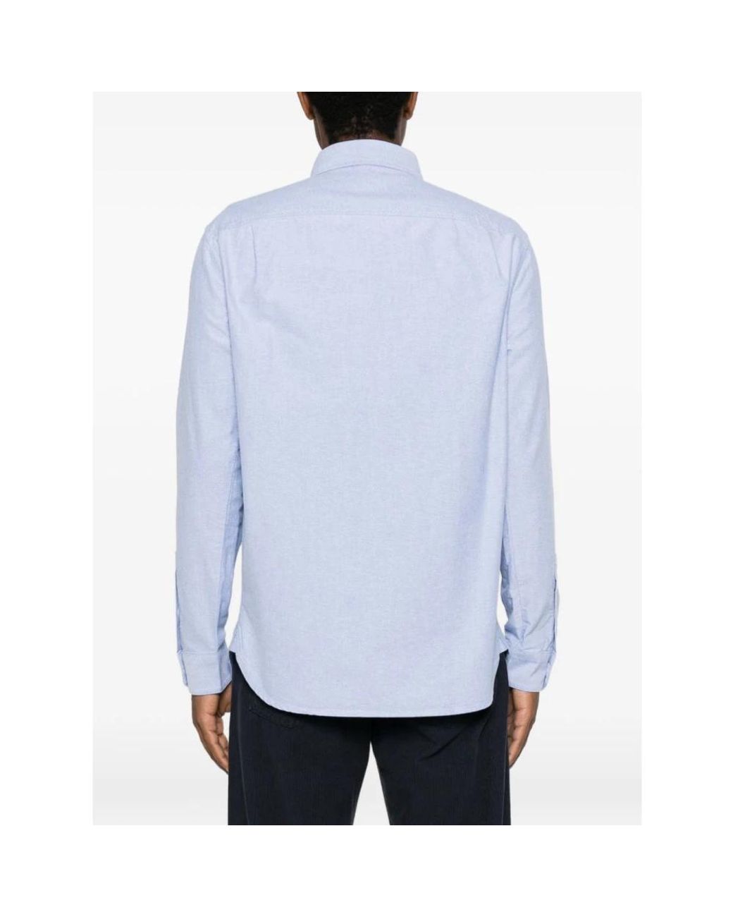 Emporio Armani Blue Casual Shirts for men