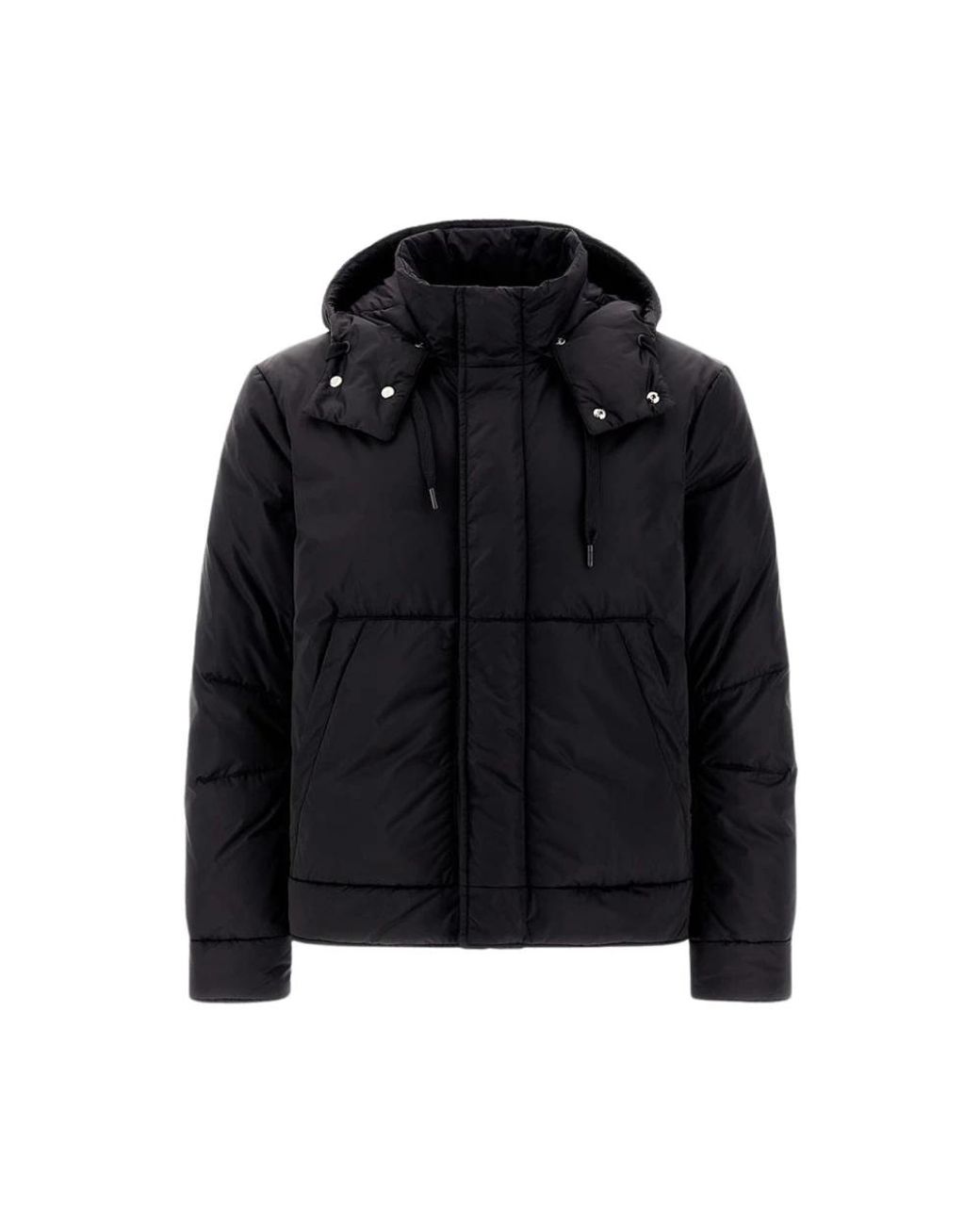 Herno Jassen ,Zwart ,Pufferjas Met Stijl in het Black voor heren