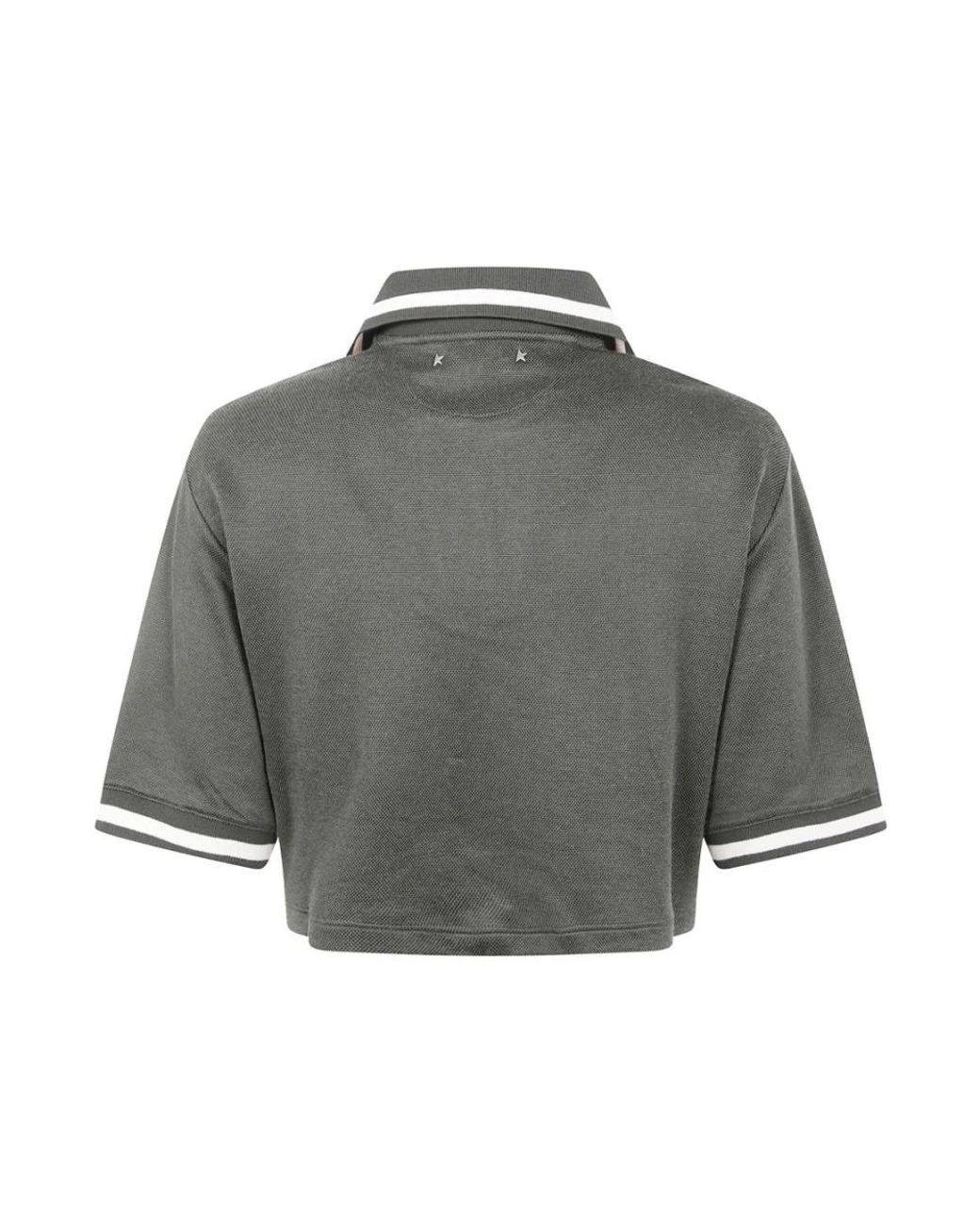 Golden Goose Deluxe Brand Gray Polo Shirts