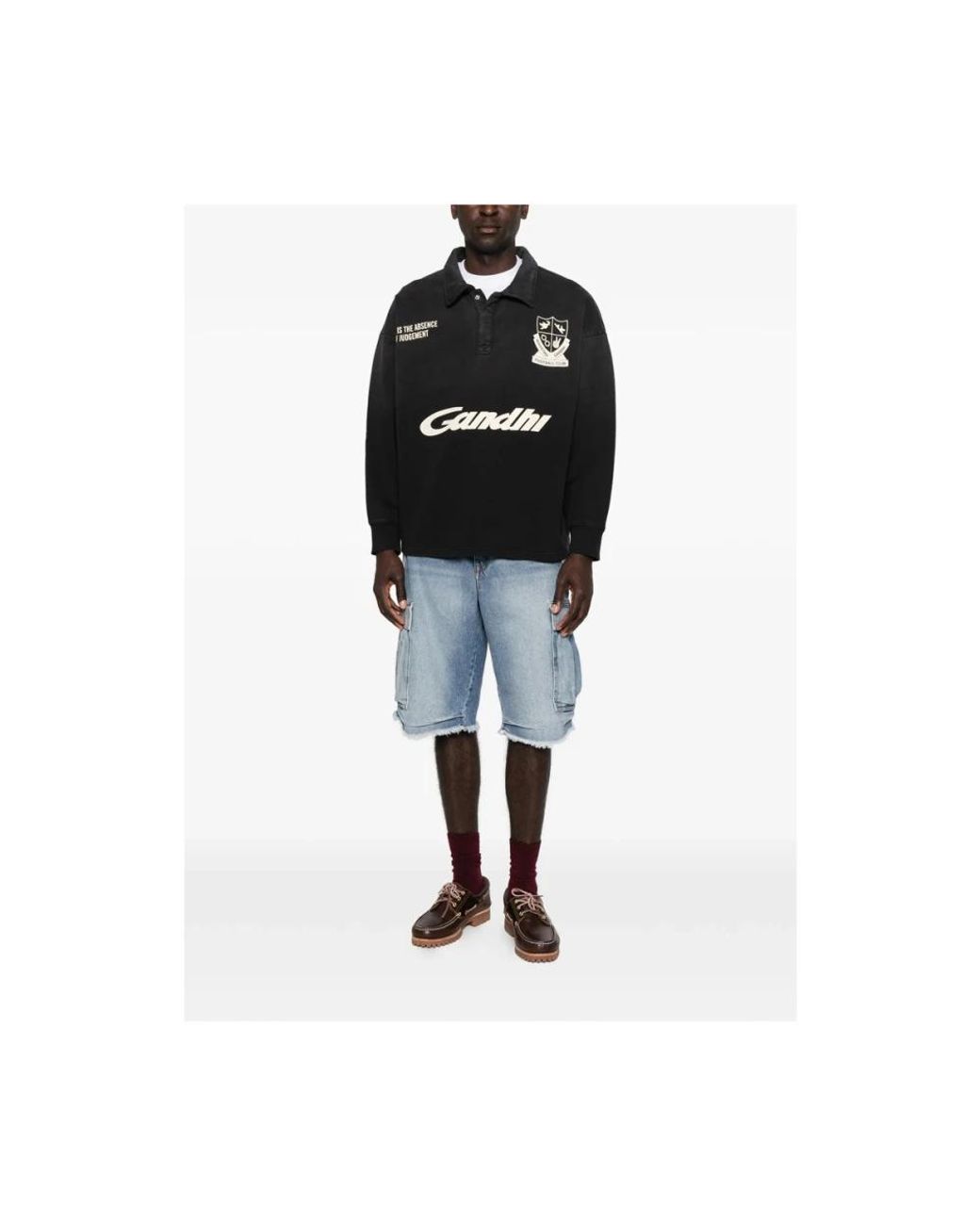 GALLERY DEPT. Blue Denim Shorts for men