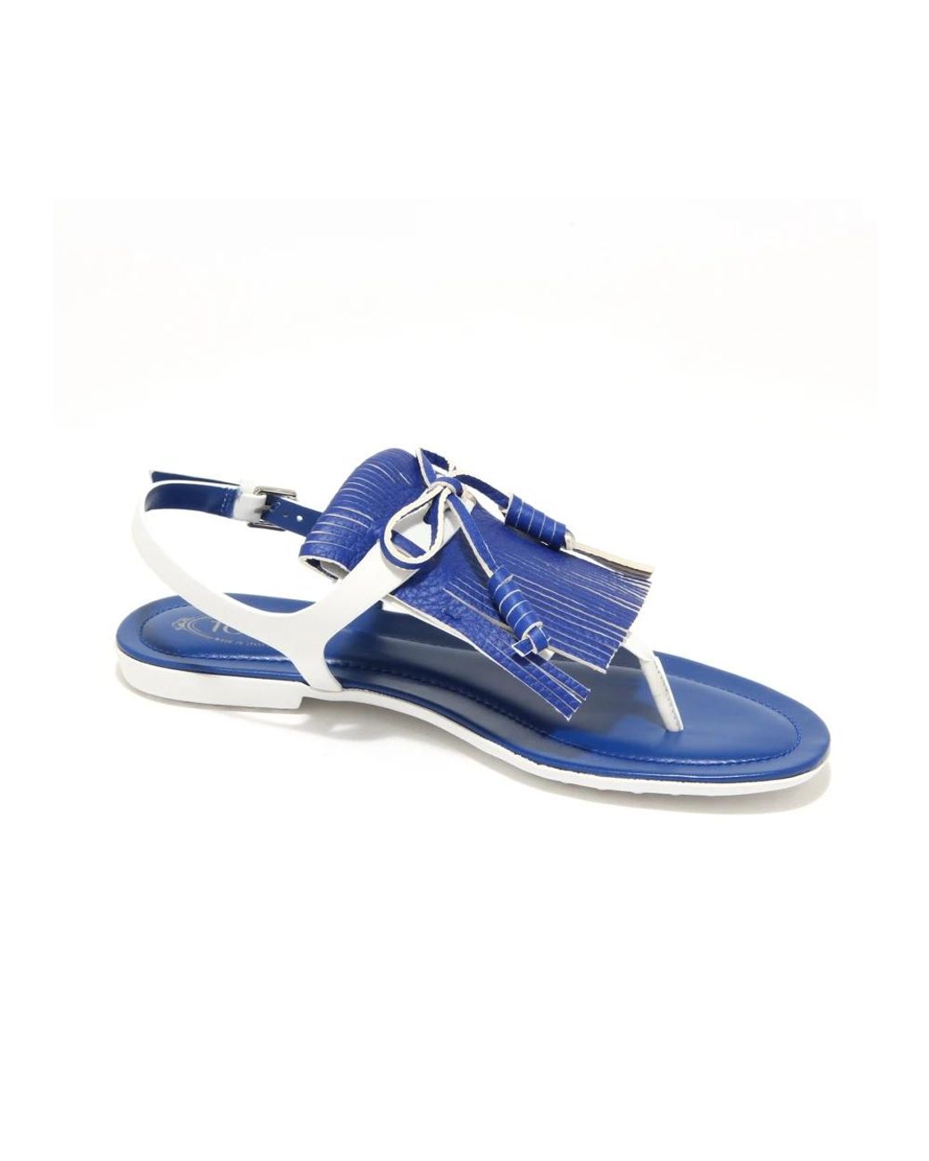 Flat Sandals Tod's en coloris Blue