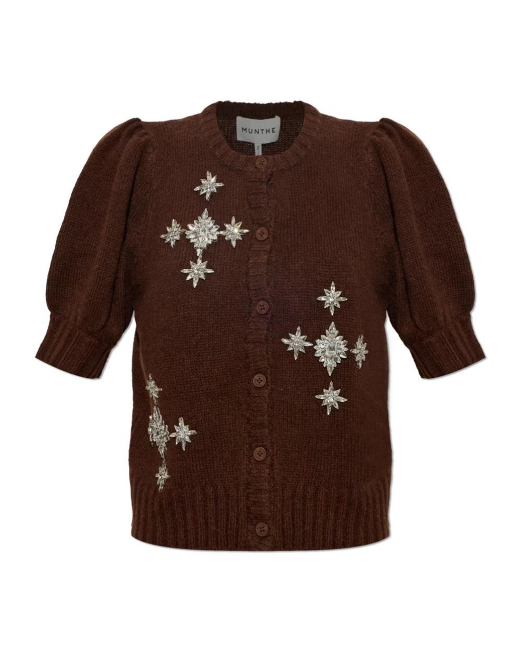 Cardigans Munthe en coloris Brown