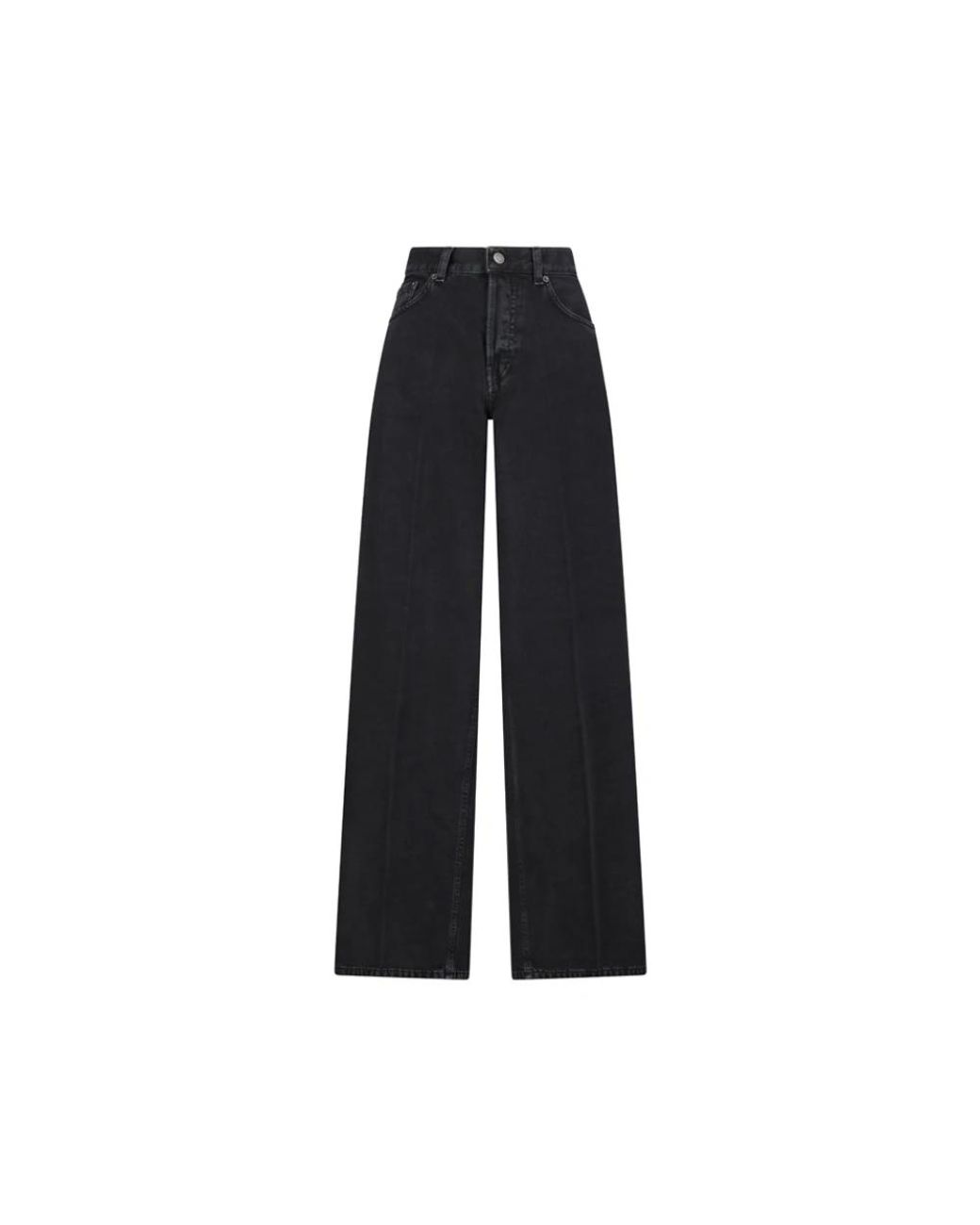 Haikure Black Wide Jeans