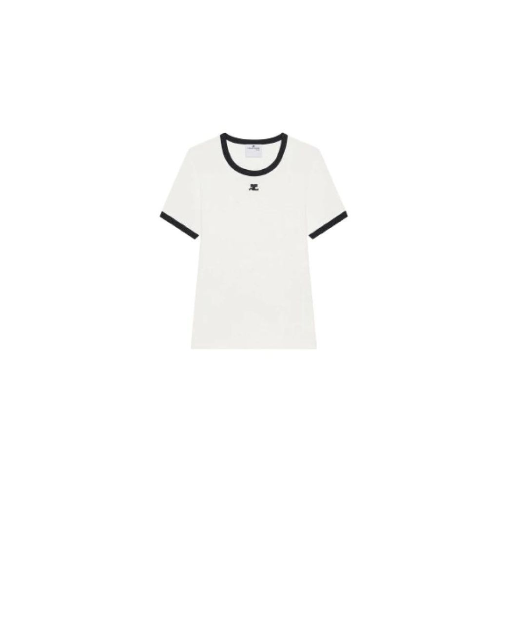 Courreges White T-Shirts