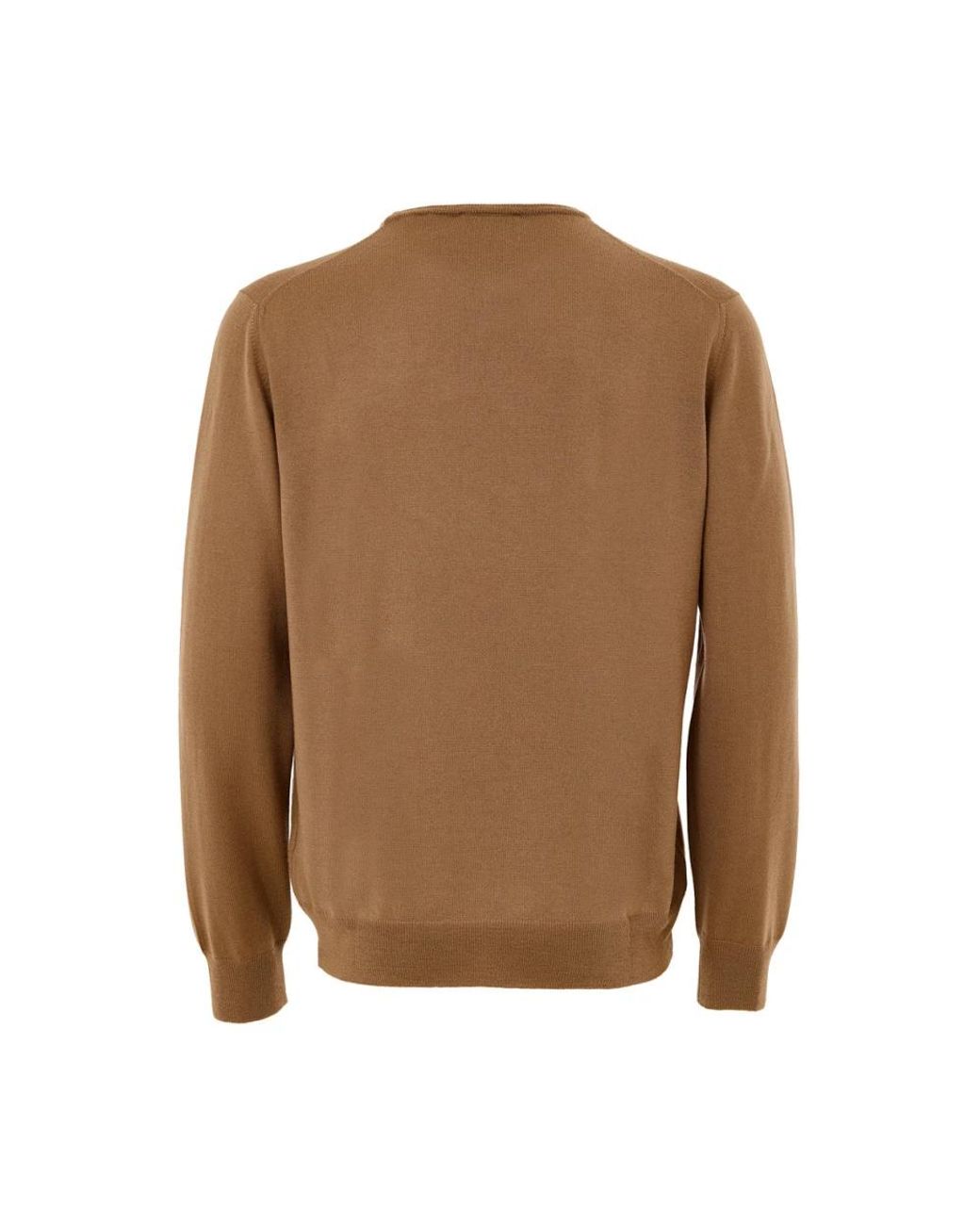 Gran Sasso Brown Round-Neck Knitwear for men