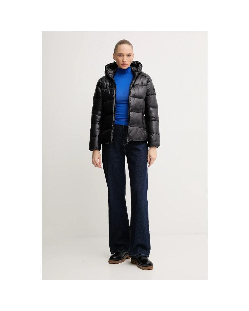 Winter Jackets Save The Duck de color Black