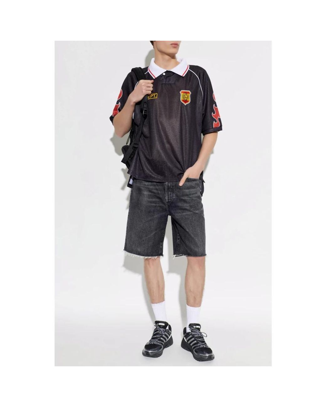 GALLERY DEPT. Black Polo Shirts for men