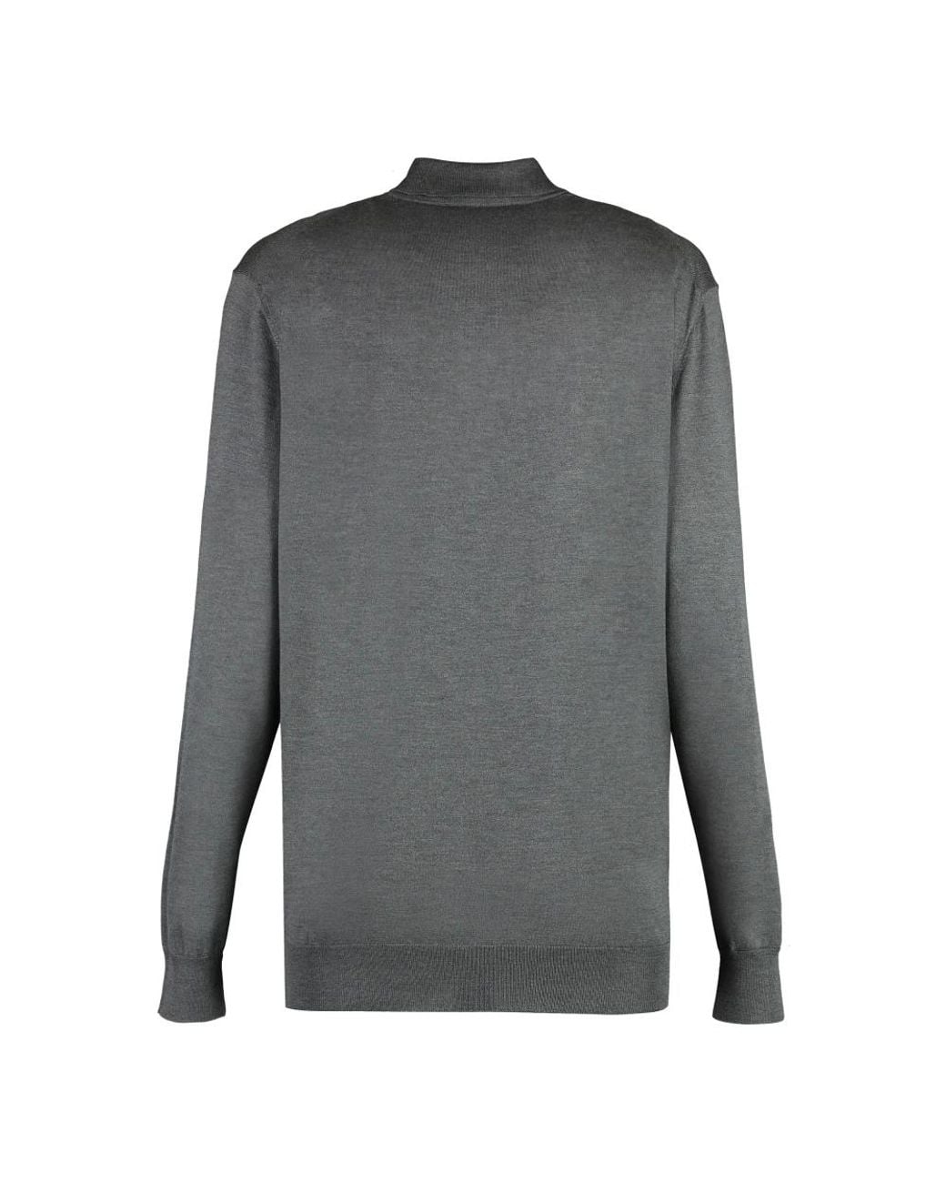 Prada Gray Polo Shirts