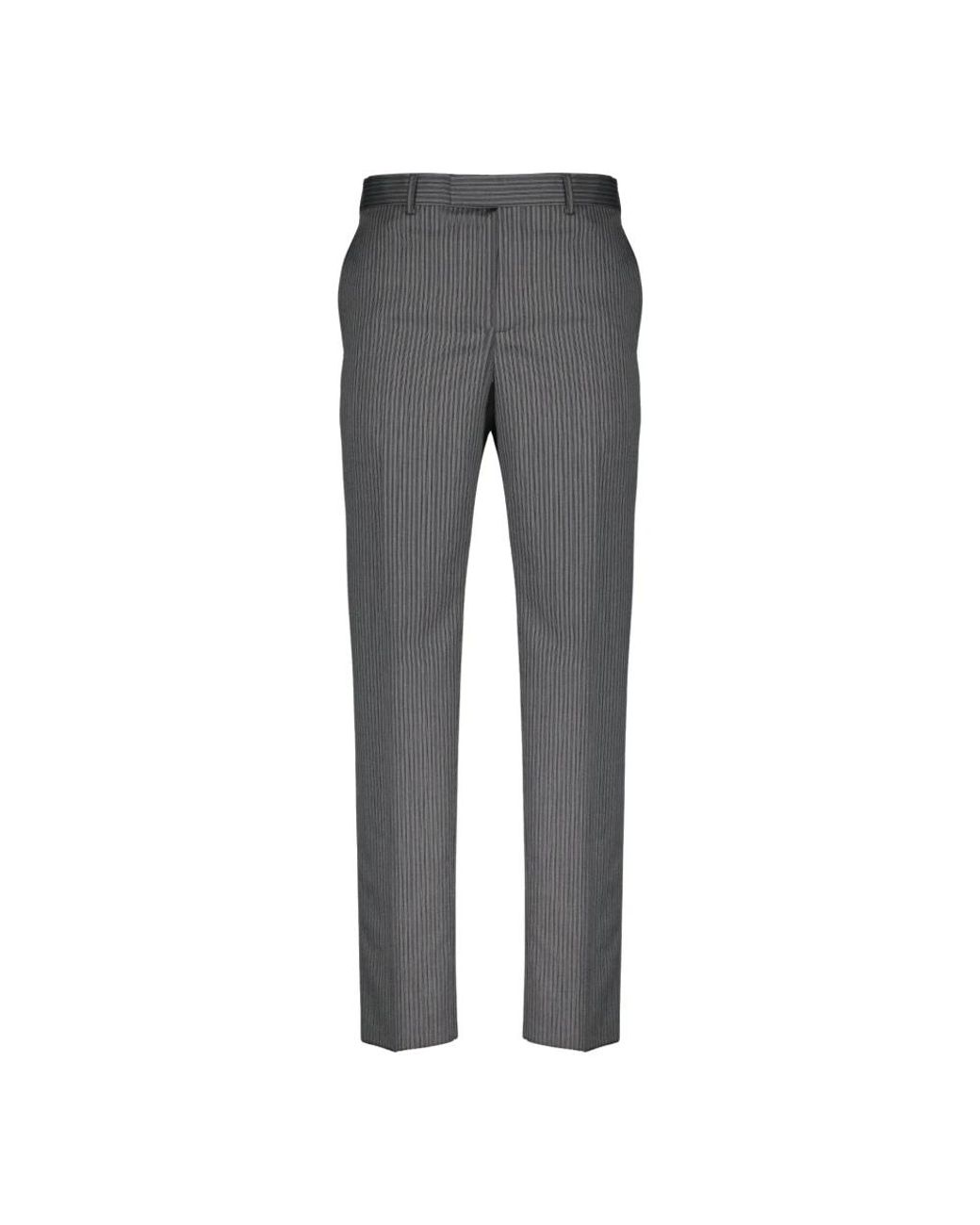 Dior Gray Suit Trousers for men