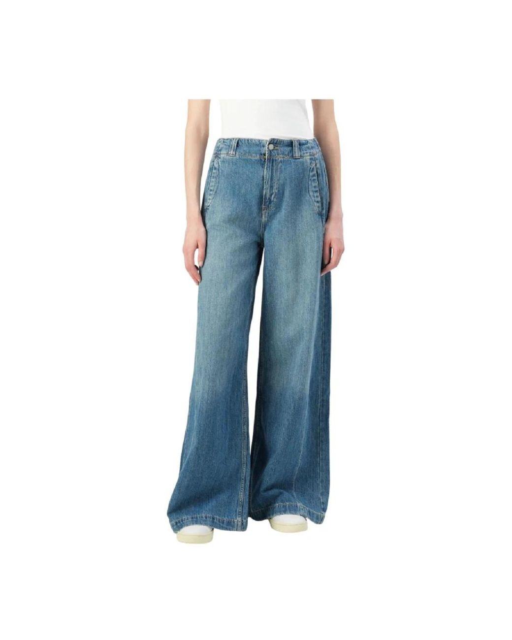 Pepe Jeans Blue Wide Jeans
