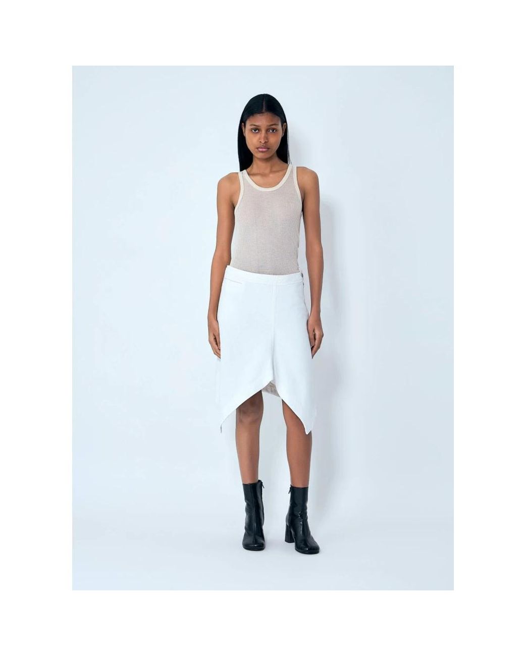 Lemaire Blue Midi Skirts