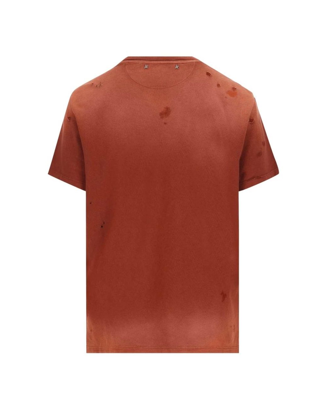 Golden Goose Deluxe Brand Orange T-Shirts