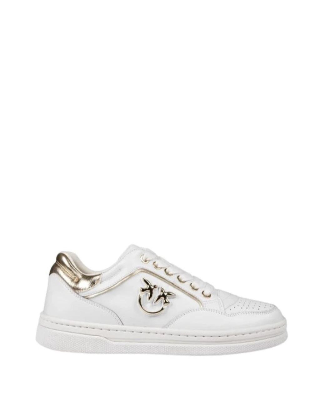 Pinko White Low Top Sneakers
