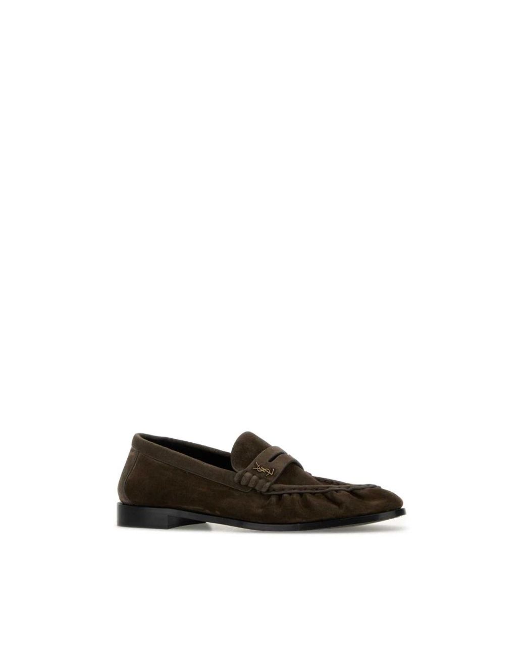 Saint Laurent Gray Loafers