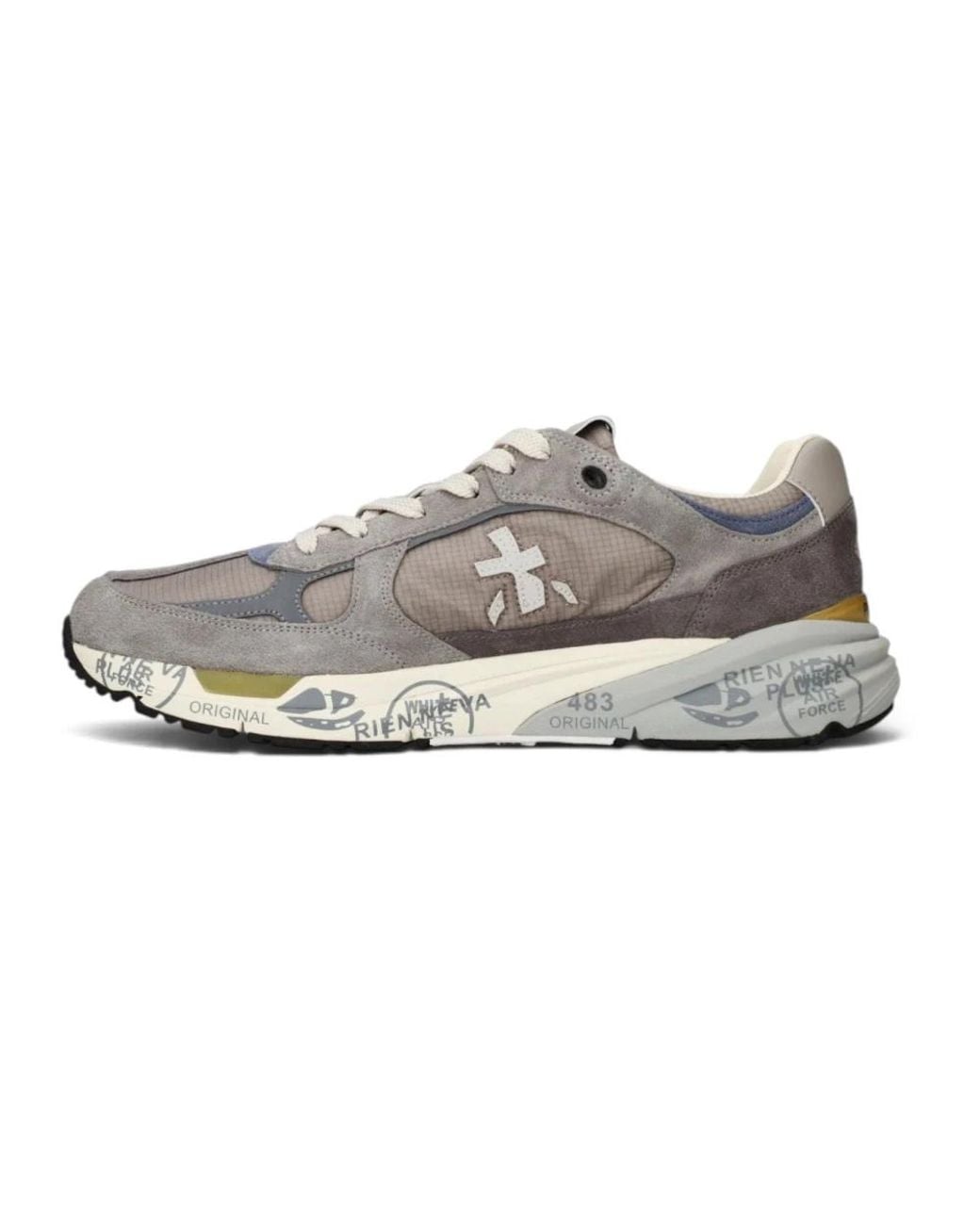 Premiata Gray Sneakers for men