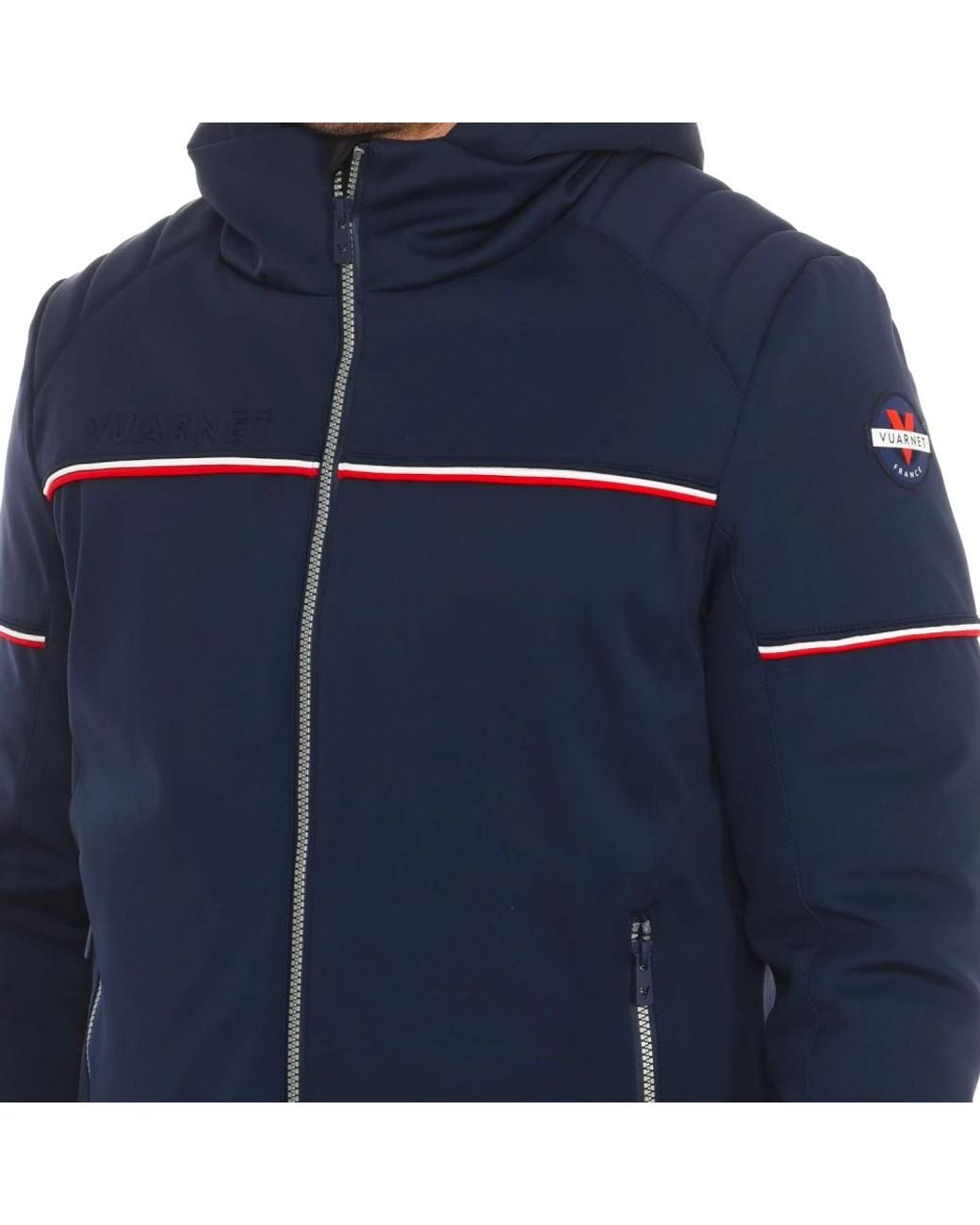 Vuarnet Blue Winter Jackets for men